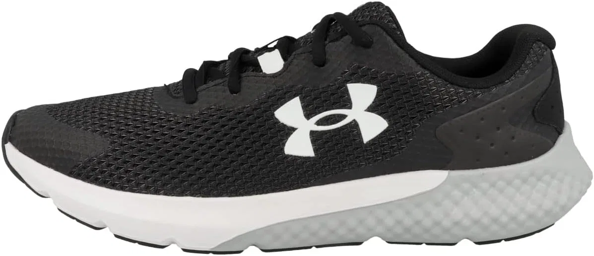 Мужские беговые кроссовки Under Armour UA Charged Rogue 3, Black And White