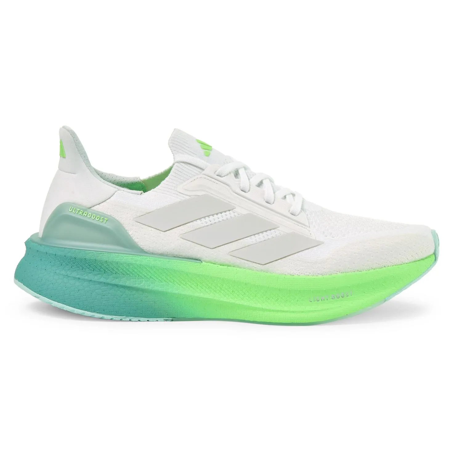 

Кроссовки Ultraboost 5X для бега по дороге - мужские adidas, Ftwr White/Dash Grey/Lime