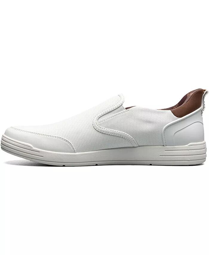 Мужские кроссовки Kore City Walk EZ Moc Toe Slip On Nunn Bush, белый — фото 3