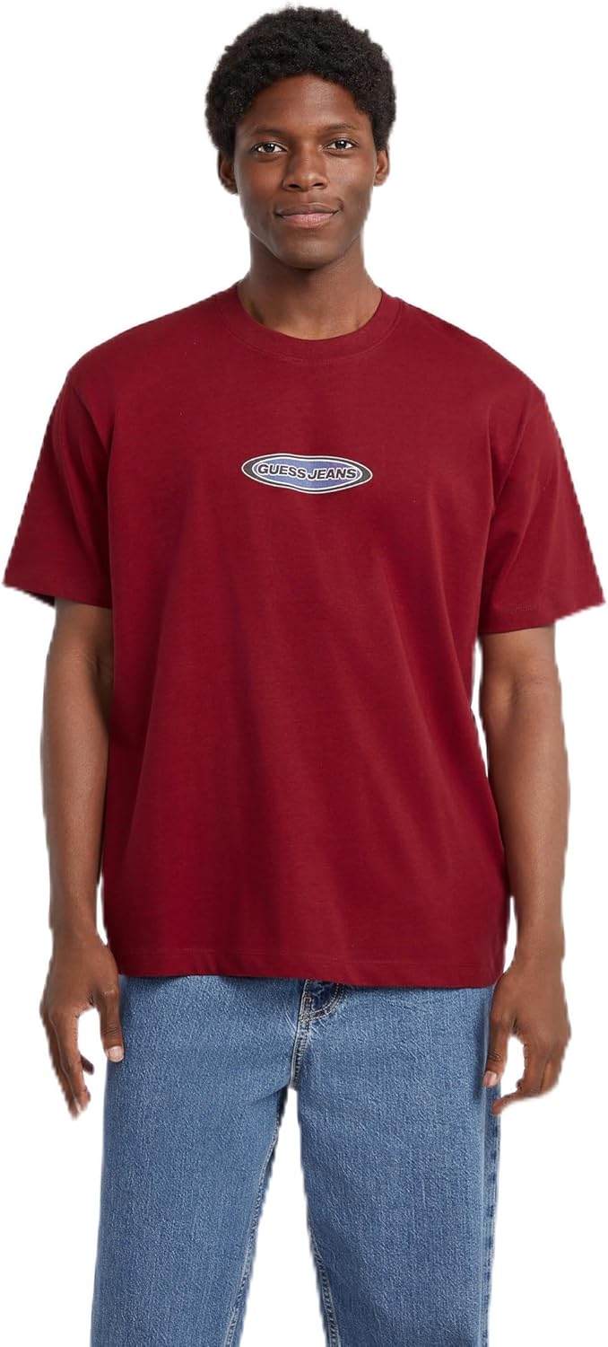 

Футболка с большим логотипом GUESS, Ravishing Red, Красный, Футболка с большим логотипом GUESS, Ravishing Red