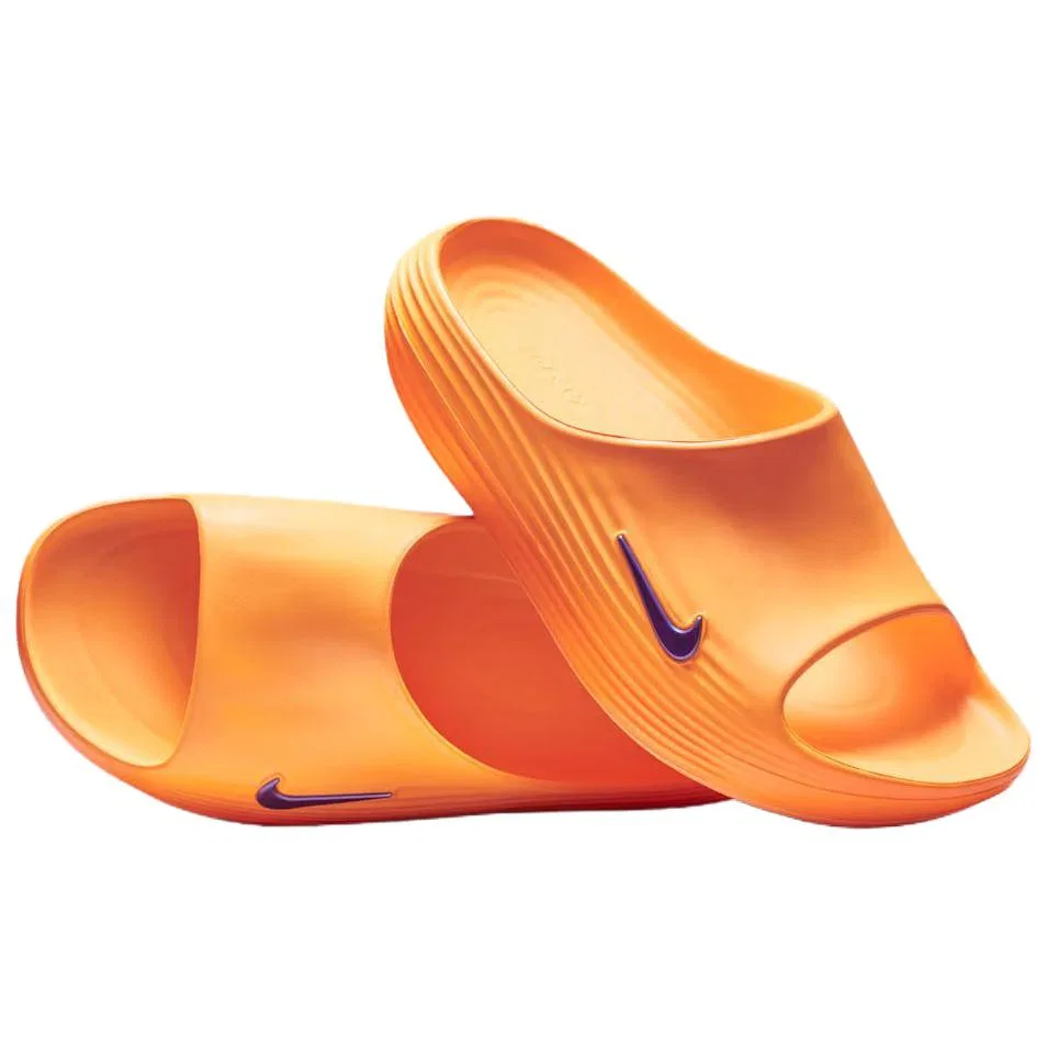 Шлепанцы Nike ReactX Rejuven8 оранжевые — фото 4