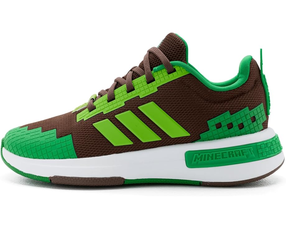 Детские кроссовки Adidas Kids X Minecraft Pro, Auburn/Semi Solar Green/White — фото 4