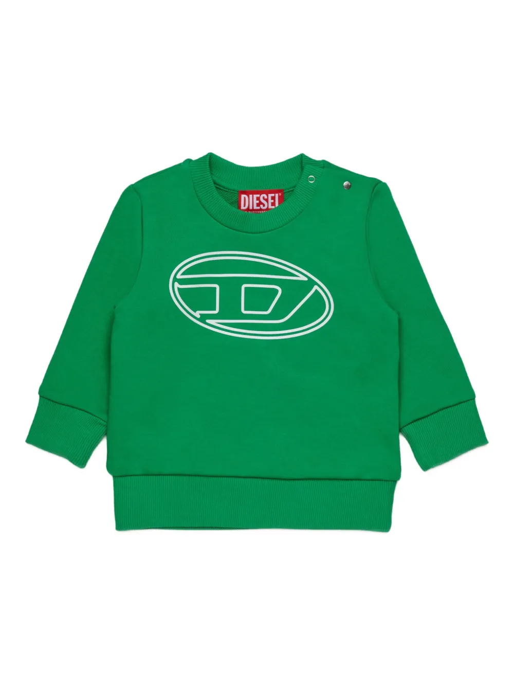 

Толстовка с логотипом Diesel Kids, зеленый