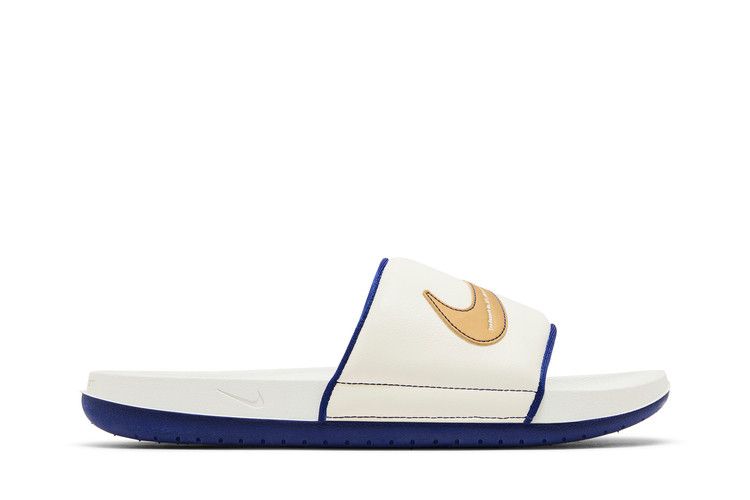 Сандалии Nike Offcourt Slide 'Sail Metallic Gold', кремовый — фото 2