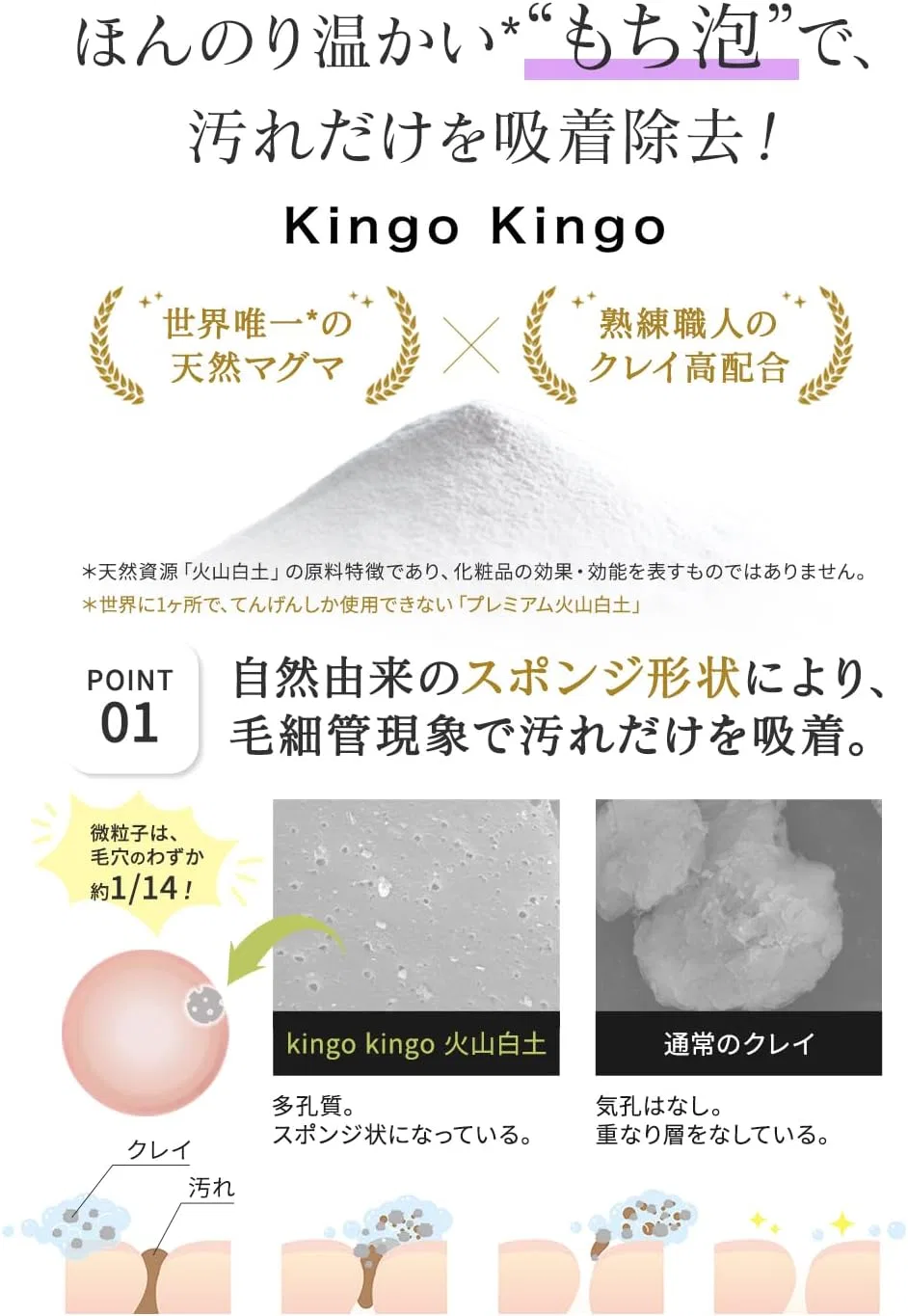 Набор для умывания Кремовое мыло для лица Kingo Kingo, 2 шт. по 110 г, белый — фото 4
