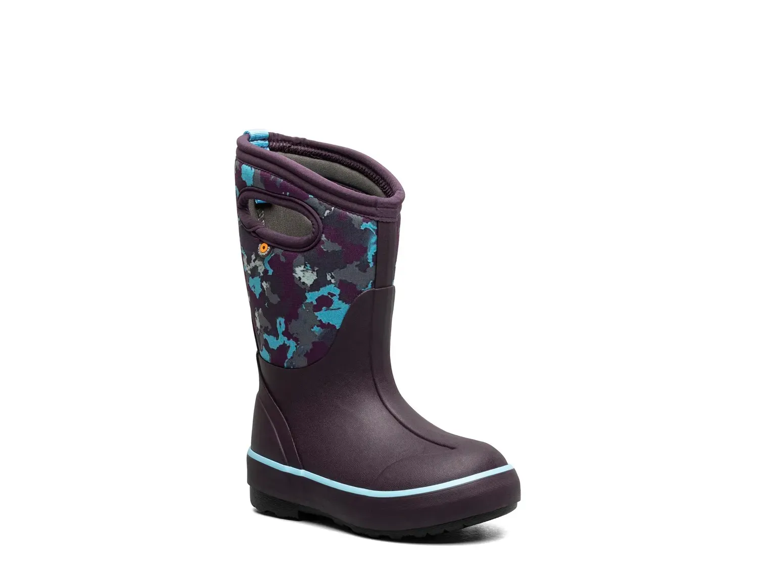 

Bogs Classic II Rain Boot - Kids, фиолетовый камуфляжный принт