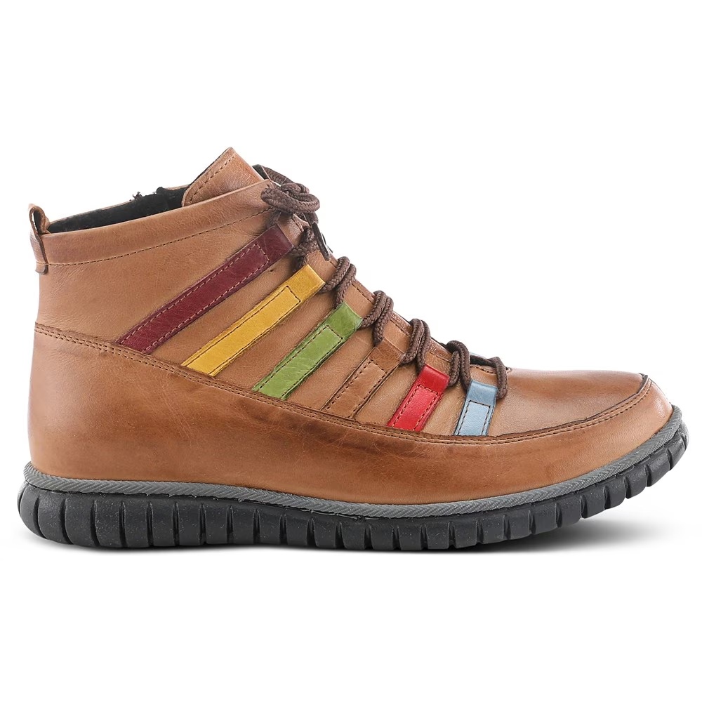 Ботинки на шнуровке Mambo Spring Step, medium brown multi leather — фото 2