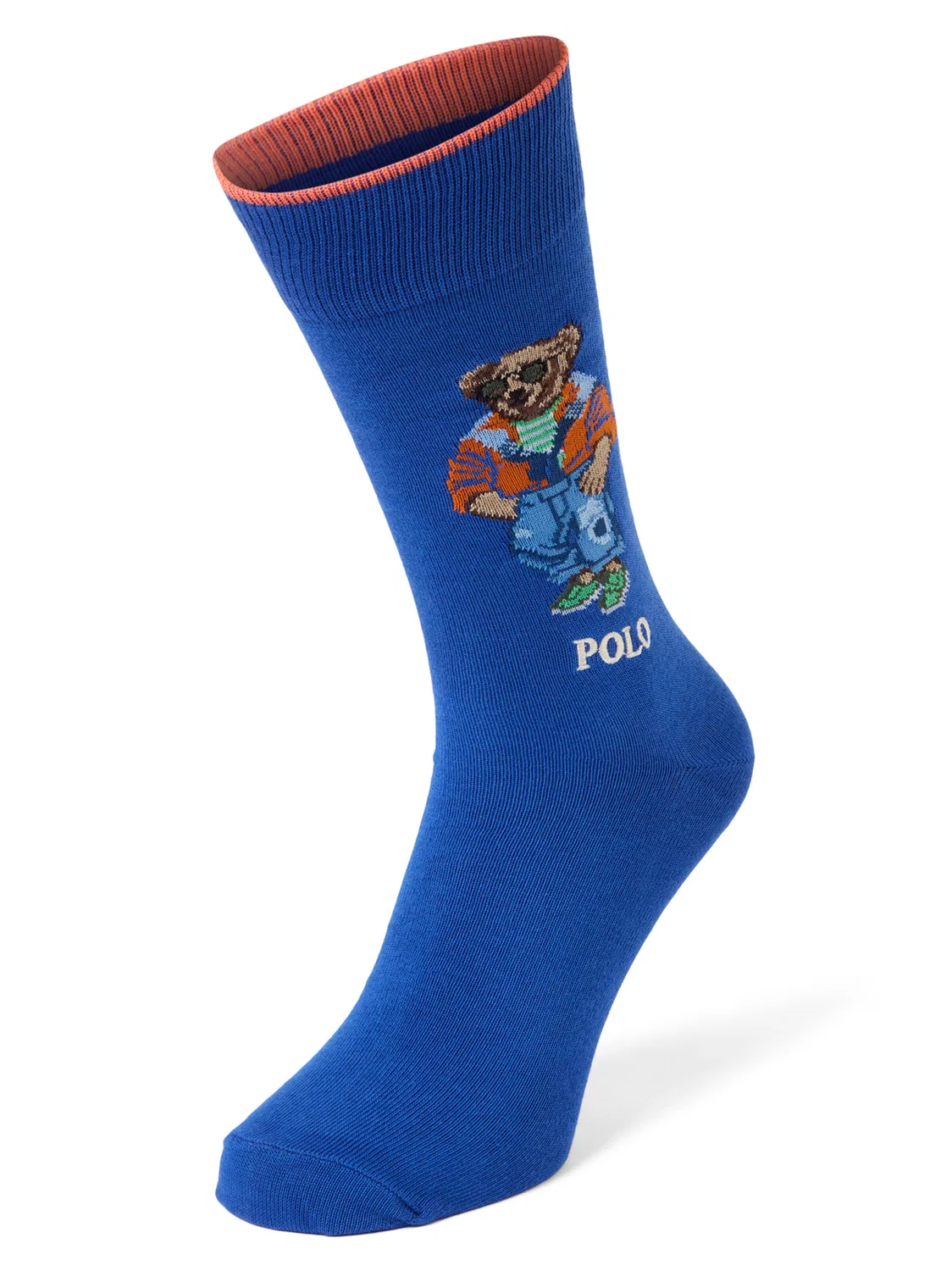 Носки Polo Ralph Lauren, сине-фиолетовый