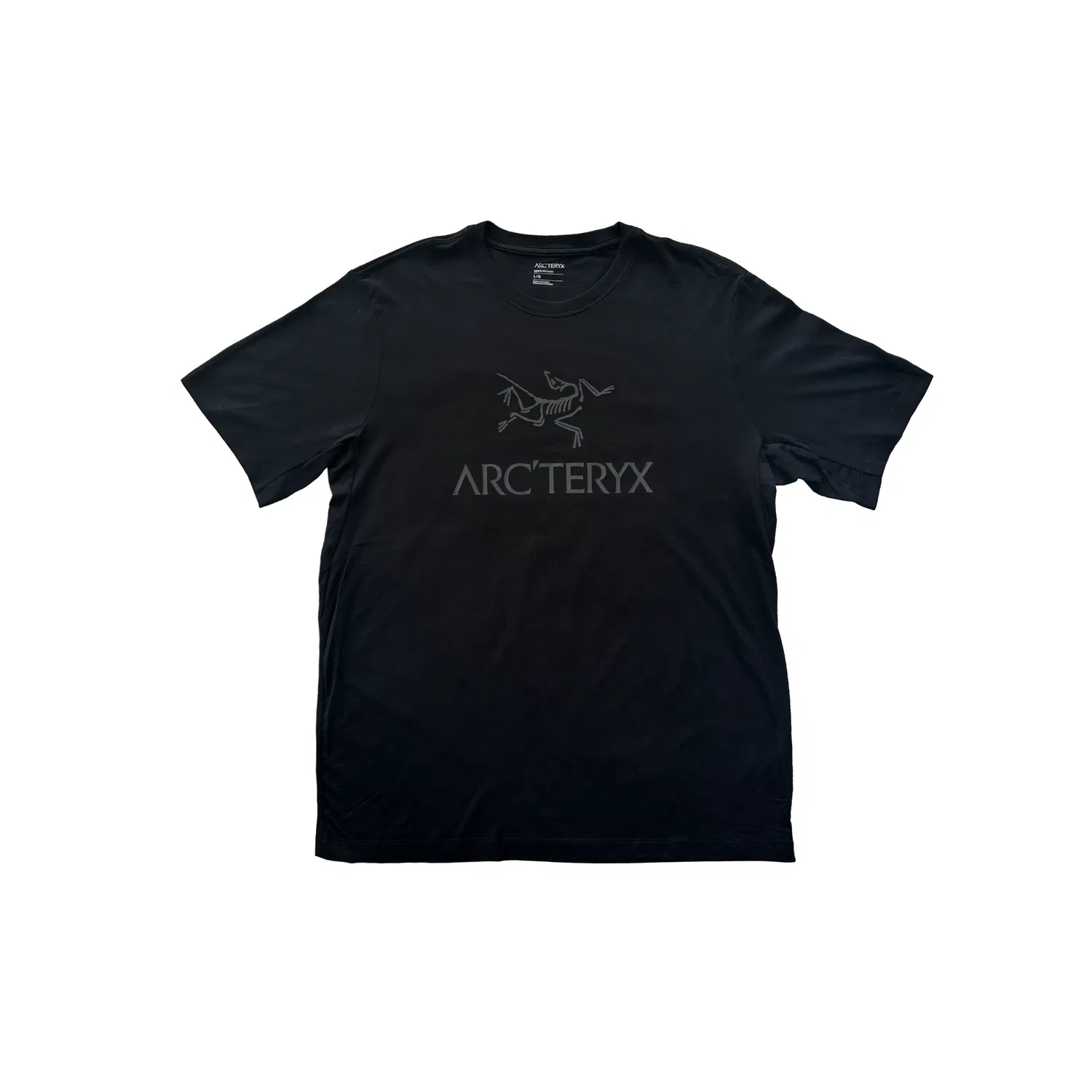 Футболка хлопковая Arcteryx Black — фото 3