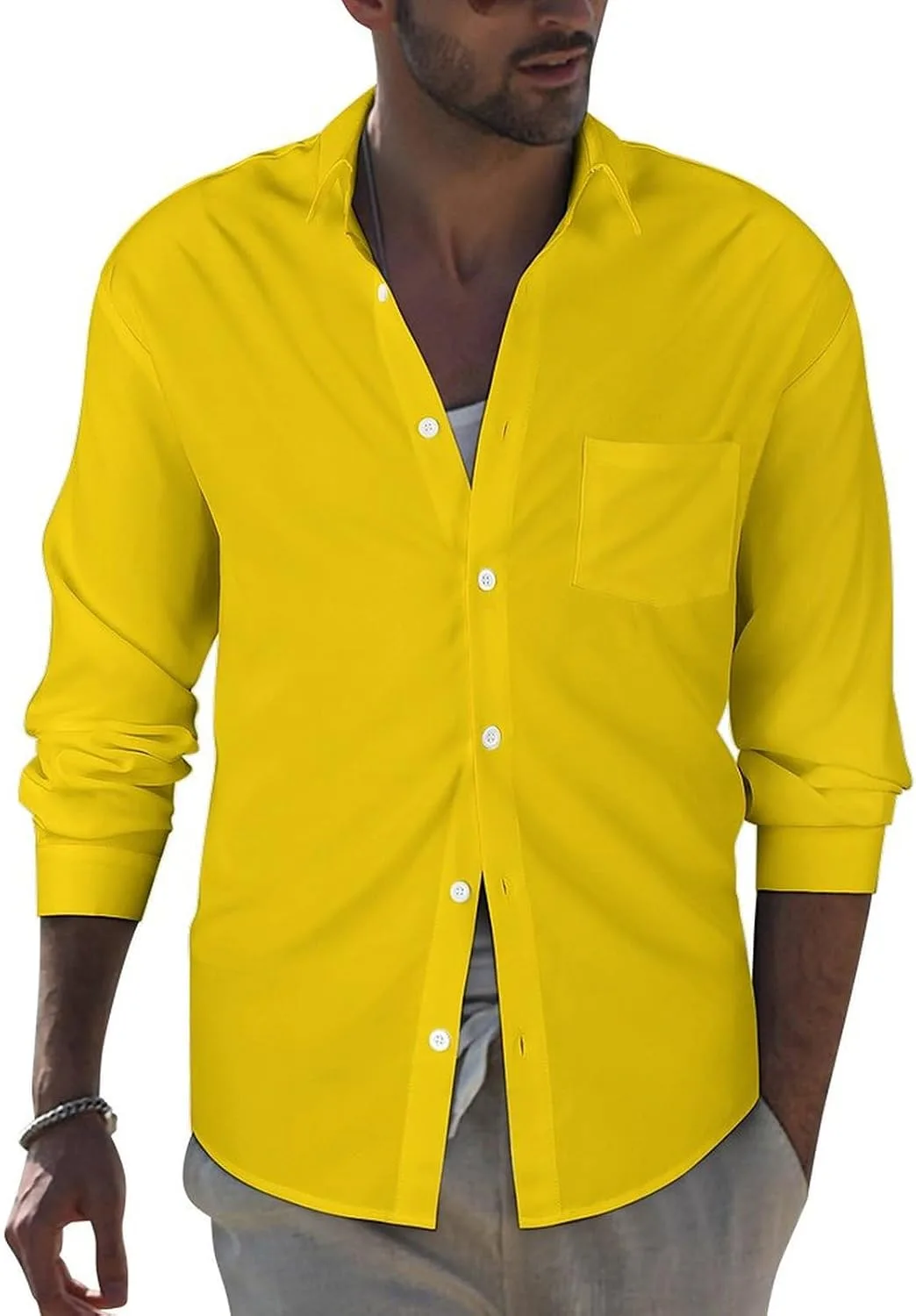 

Мужская рубашка с длинным рукавом JRBSZMI