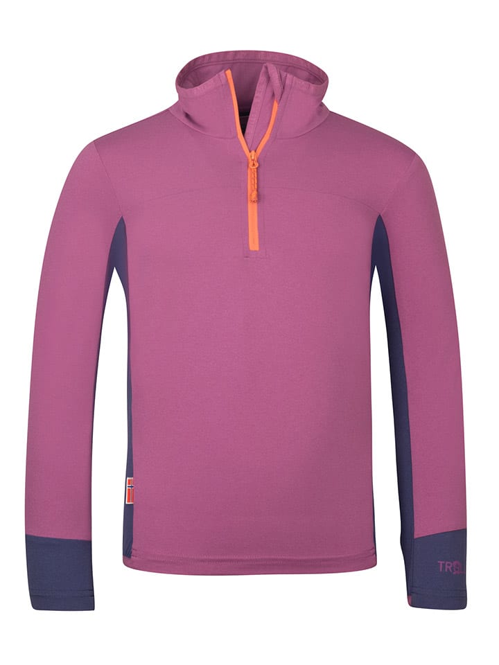 

Функциональная рубашка Steinkjer фиолетово-темно-синего цвета Trollkids