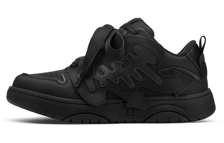 

Кроссовки HART DAVIS Rebel I Series Skateboarding Shoes Unisex Low-top Black, черный