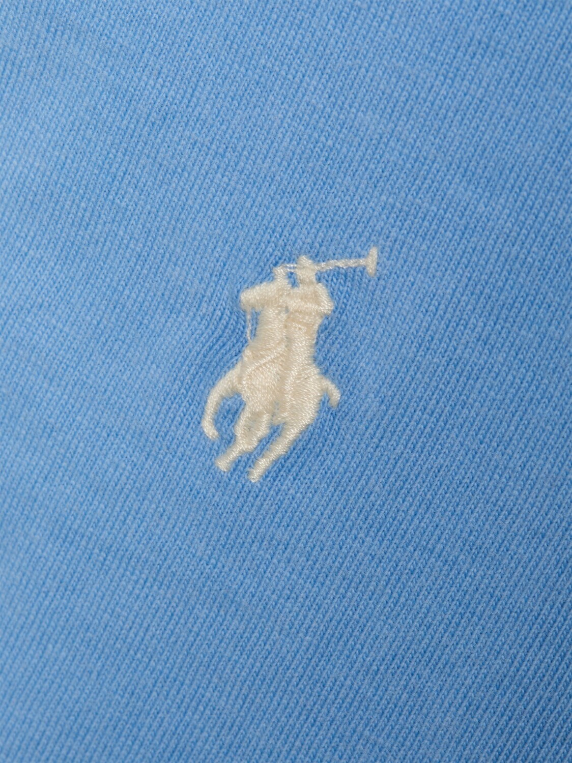 Polo Ralph Lauren Футболка в светло-голубом цвете — фото 3