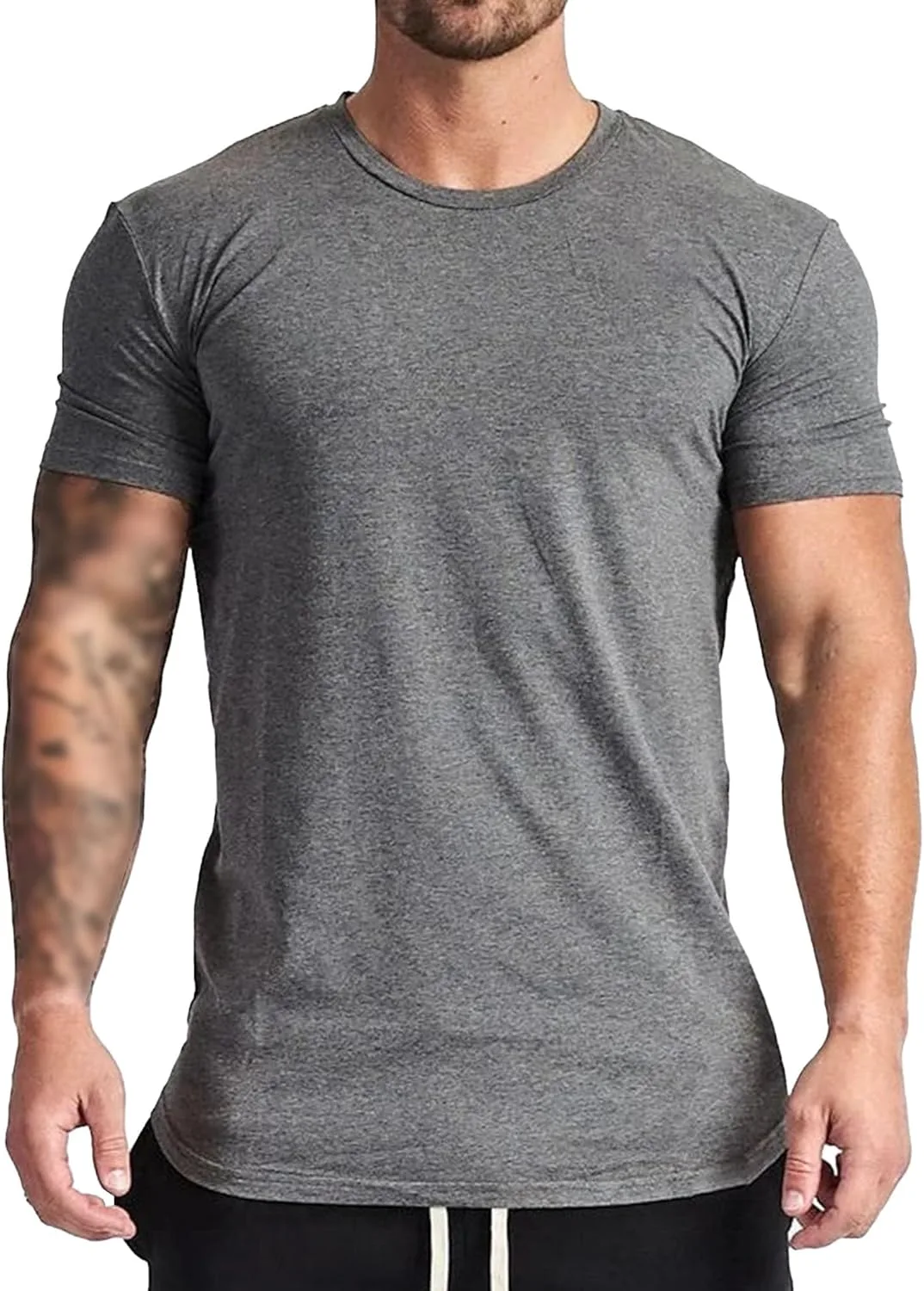 

Футболка для тренировок Stretchy Gym Tee для мужчин Gsywaipei