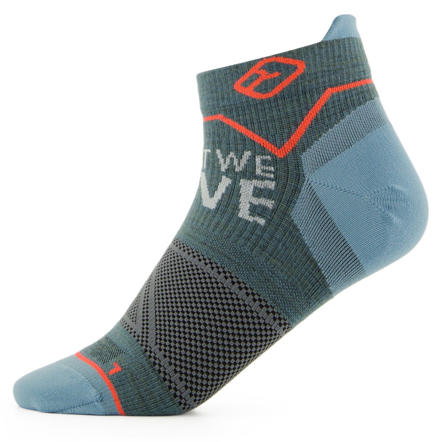 

Носки из мериноса Ortovox Alpine Light Low Socks, цвет Arctic Grey