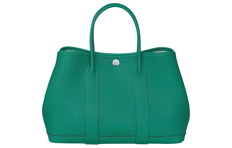 

Сумка женская из телячьей кожи Garden Regular новая Верона зеленая HERMES