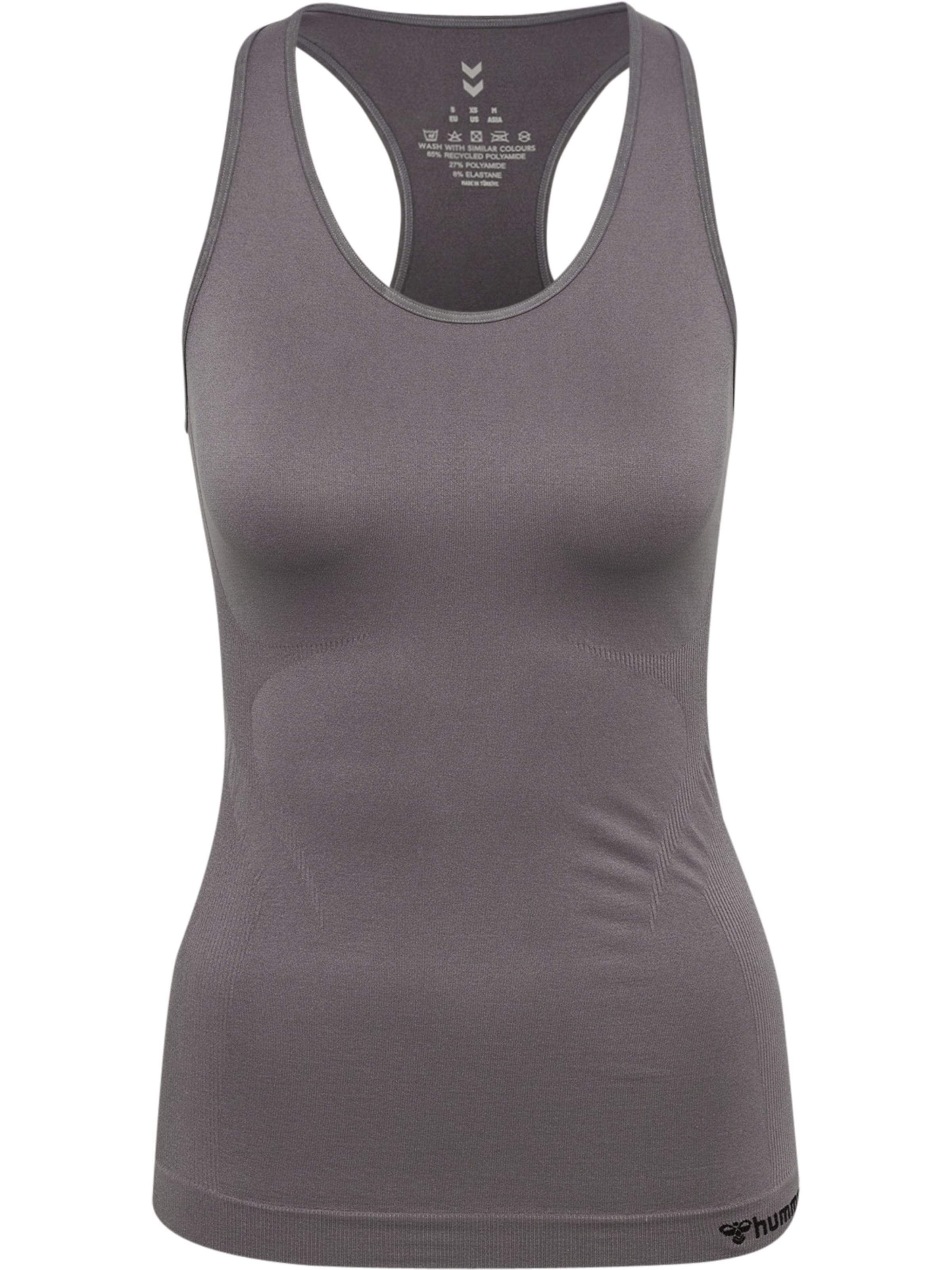 

Hummel Спортивный топ 'Tif' в сером цвете