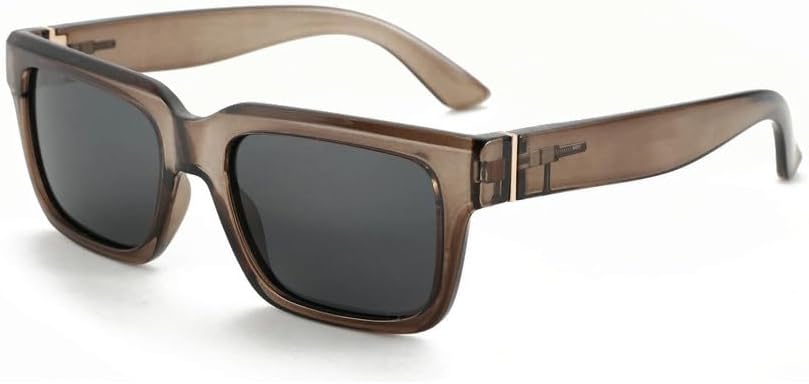 

Солнцезащитные очки в стиле ретро прямоугольной формы для мужчин и женщин, поляризованные, с защитой от УФ-излучения UV400, классические модные очки для вождения HYYZZC, 006