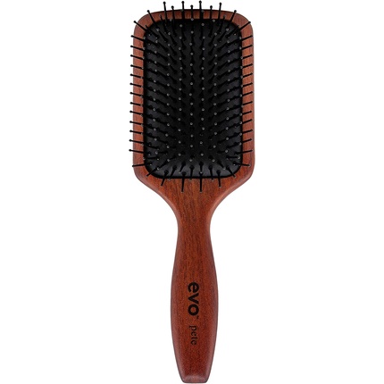 

EVO Pete Ionic Paddle Brush Профессиональное качество Распутывание Разглаживание и укладка Деревянная щетка