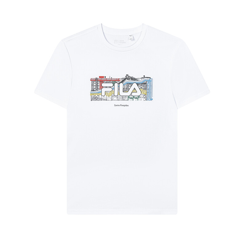 

Футболка мужская белая Fila, белый
