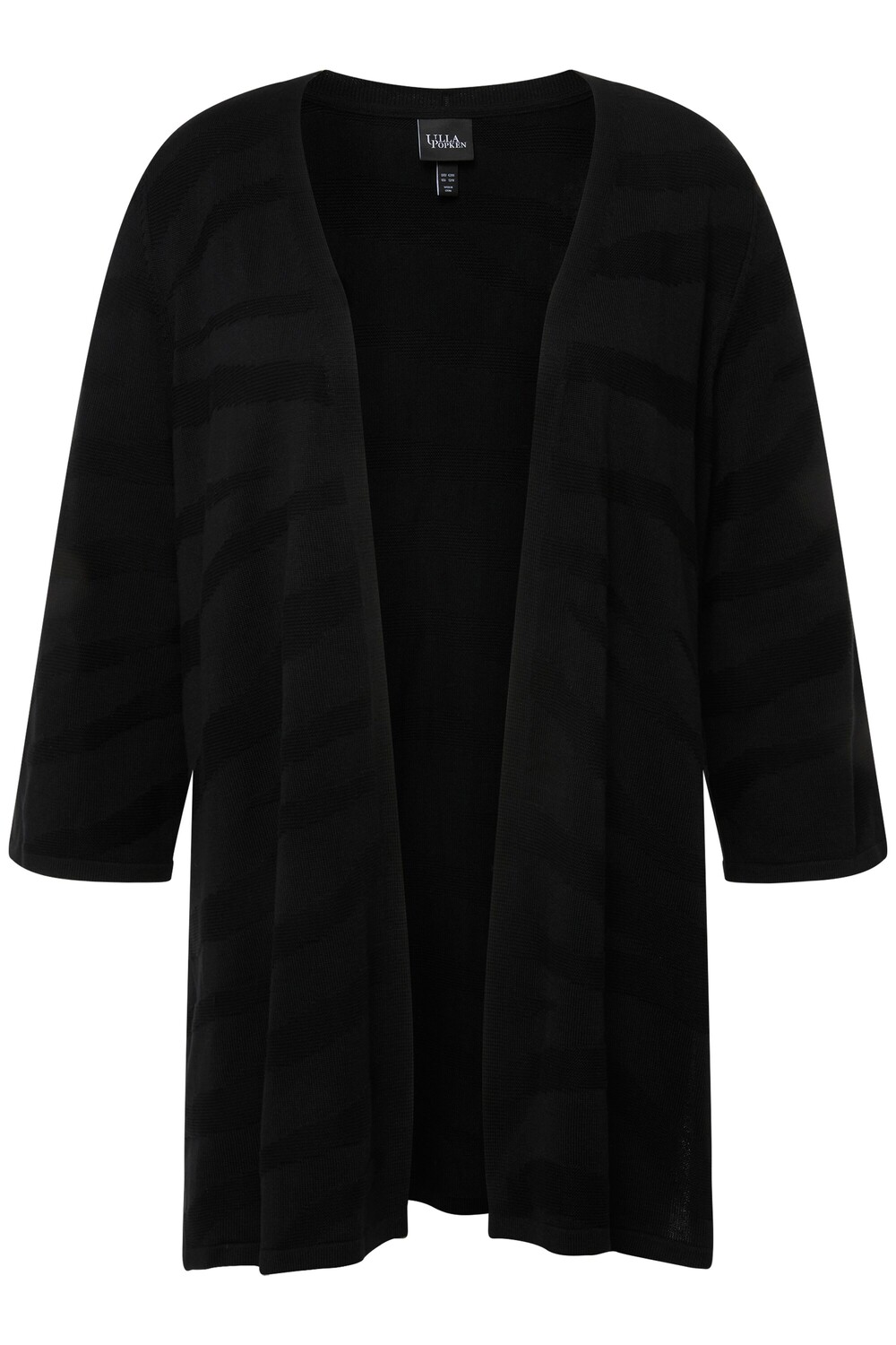 

Толстовка Ulla Popken Strickjacke, черный