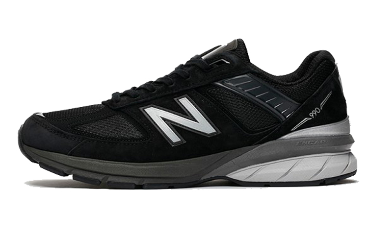 New Balance Кроссовки 990v5 Black Silver