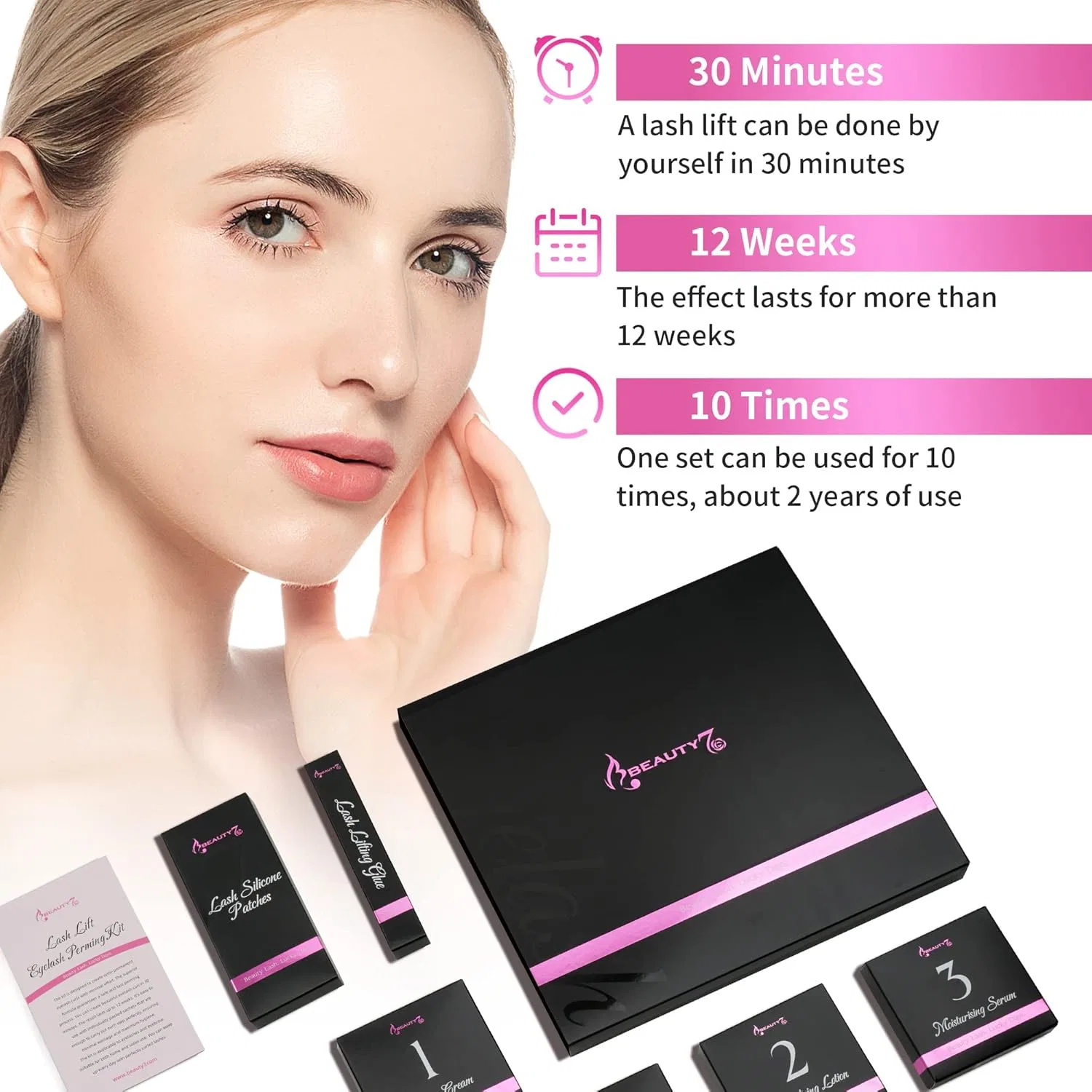 Набор для ламинирования ресниц и бровей от Beauty7 Beauty7 — фото 2