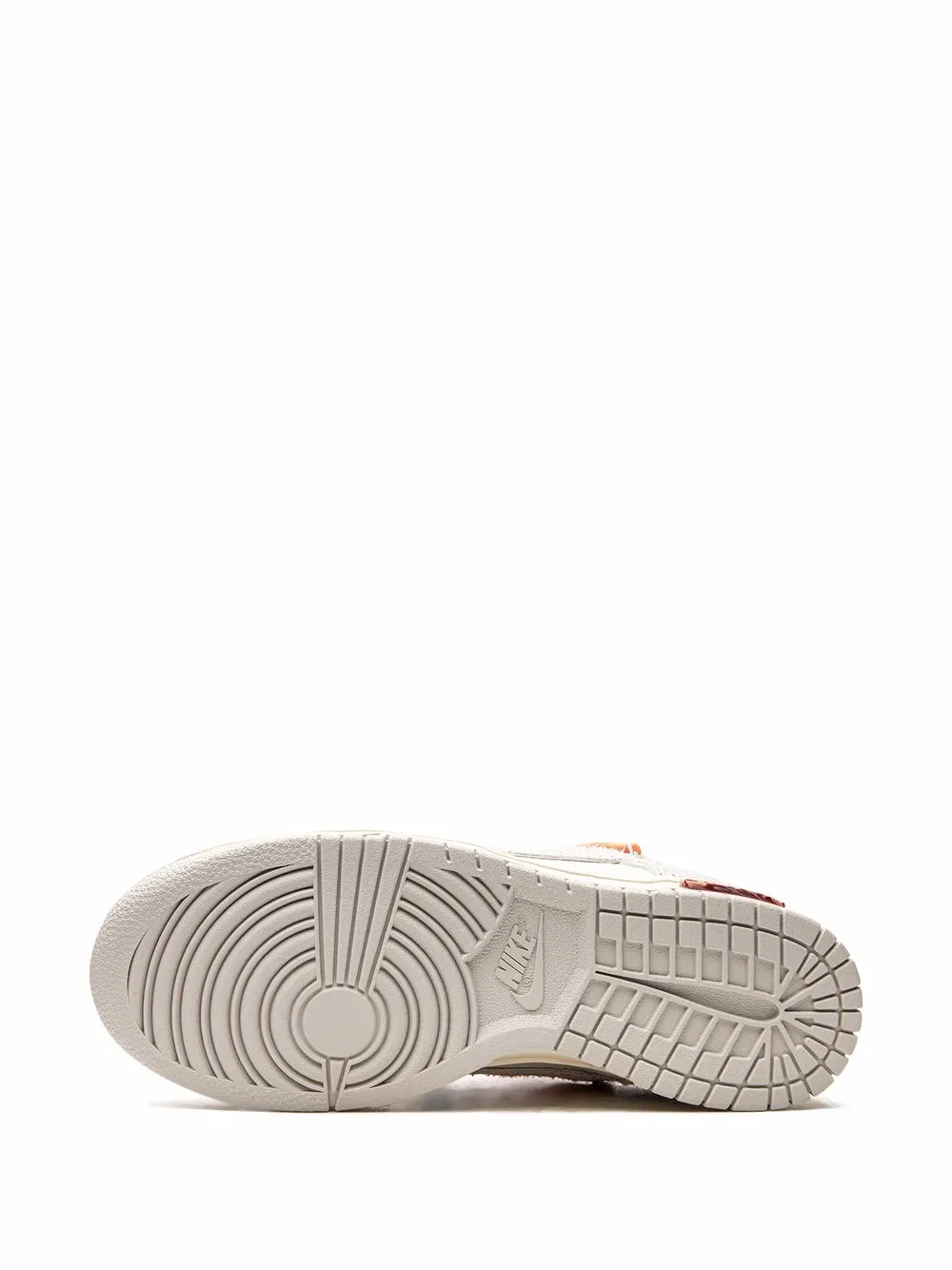 Кроссовки Dunk Low из коллаборации с Off-White Nike X Off-White, серый — фото 4