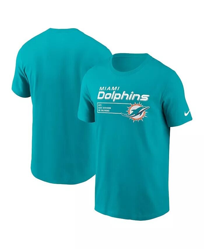 

Мужская футболка Aqua Miami Dolphins Division Essential Nike