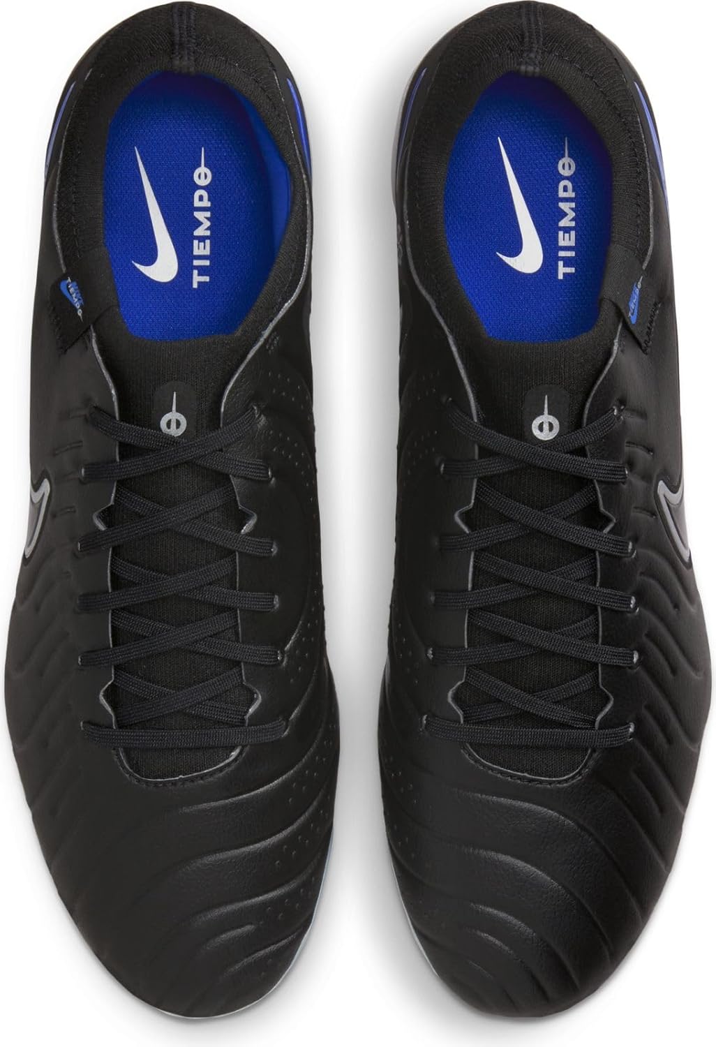 Мужские футбольные низкие кроссовки Nike, Black Blue Black Chrome Hyper Royal — фото 3