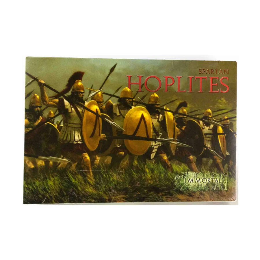 

Спартанские гоплиты, Historical Miniatures - Ancient (28mm) (Immortal Miniatures