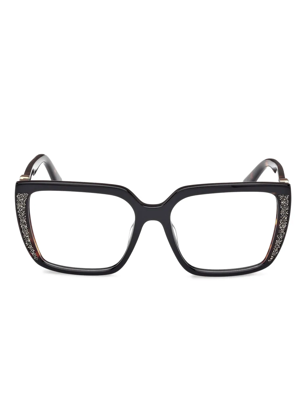 

Очки в квадратной оправе GUESS EYEWEAR, черный