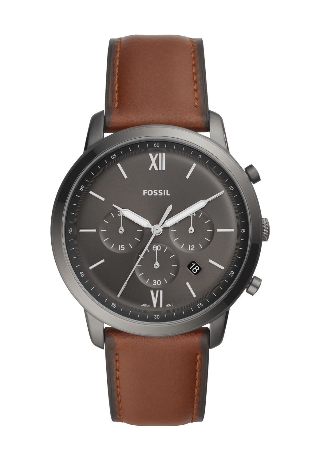 

Мужской хронограф FS5512 FOSSIL, цвет Braun Grau