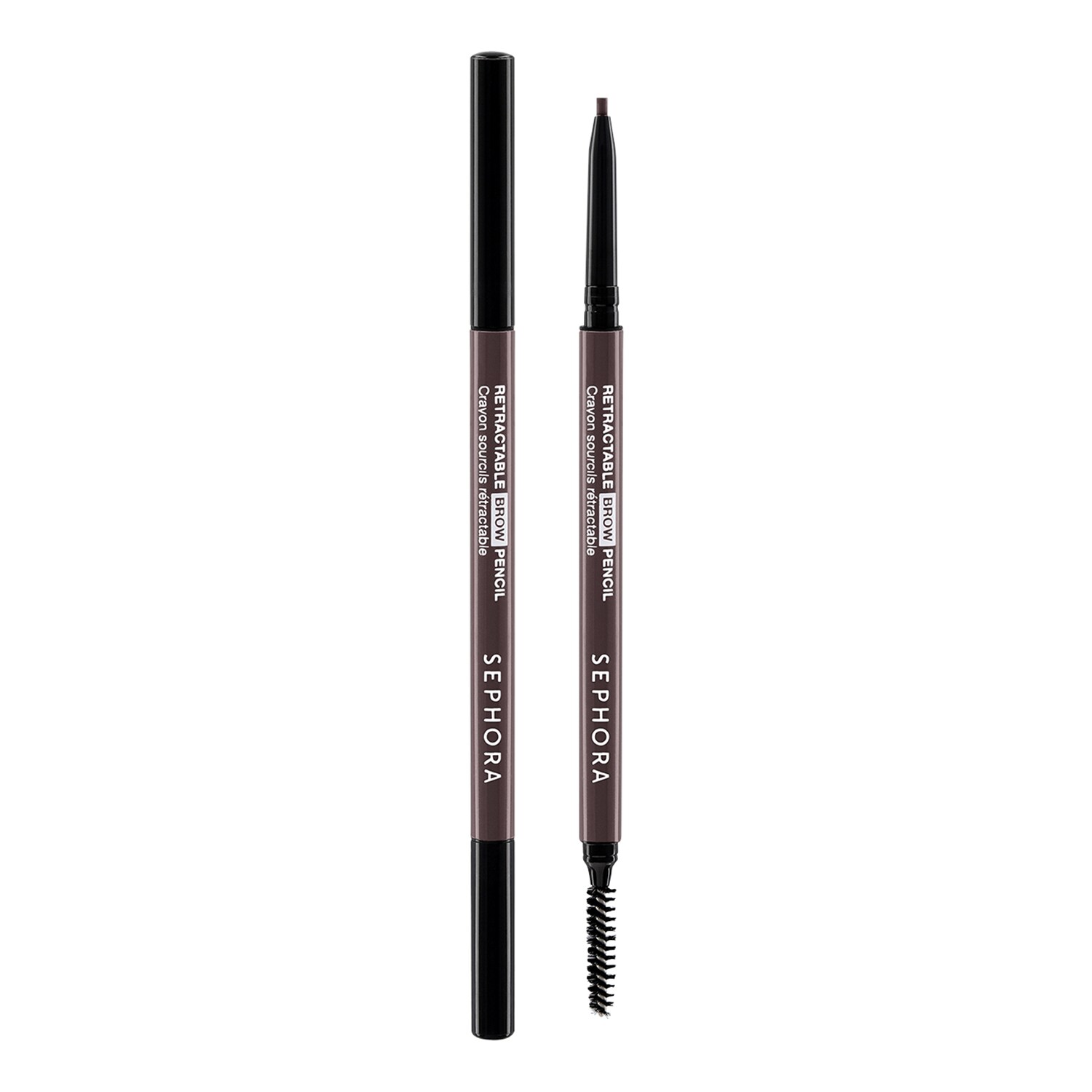 

Карандаш для бровей с выдвижным механизмом RETRACTABLE BROW PENCIL Sephora Collection, 06 Soft Charcoal (0,08 g)