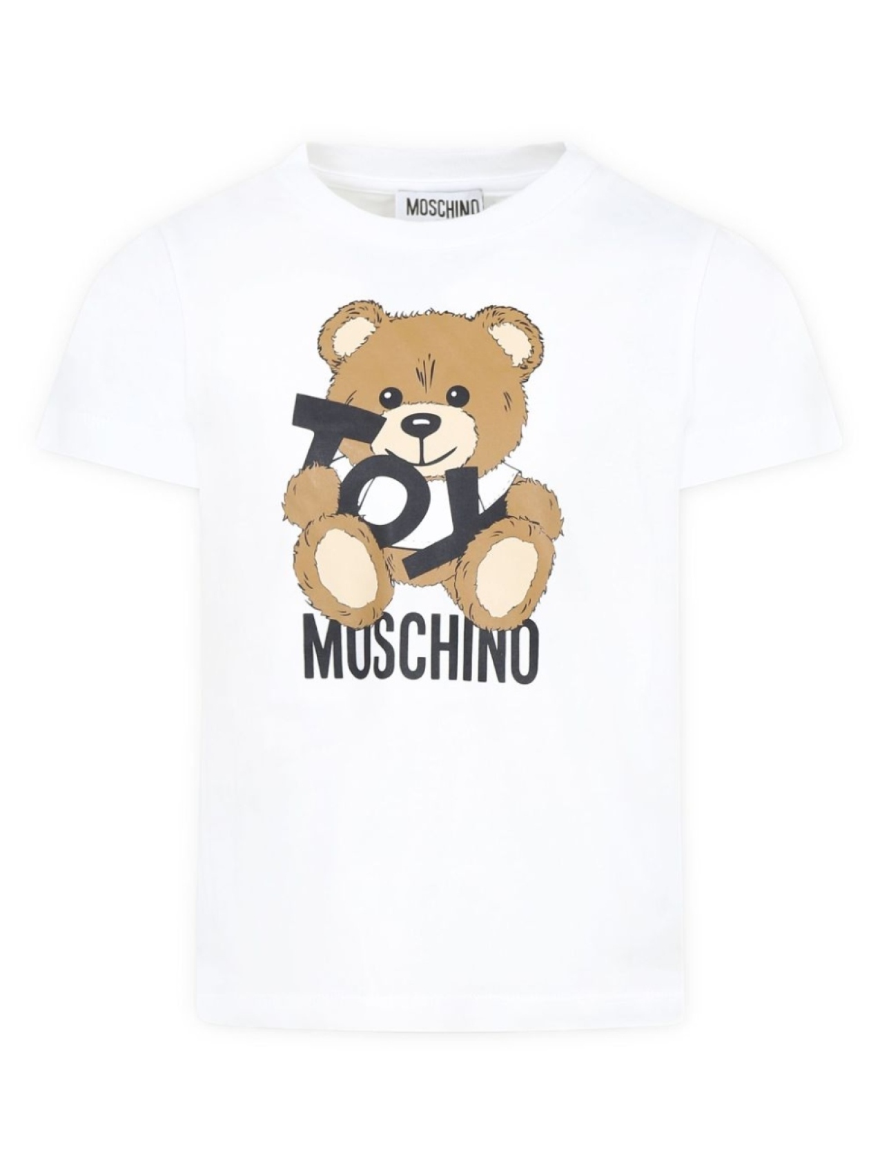 

Moschino Kids футболка Teddy Bear, белый