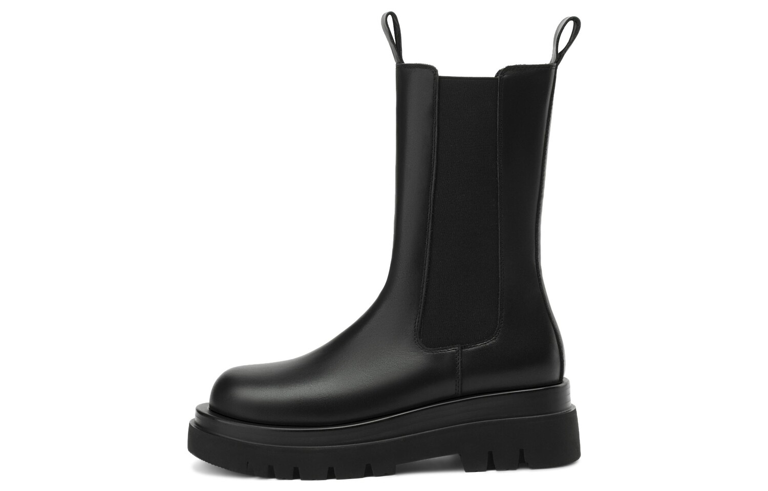 

Ботинки Челси женские Boerdiqi, цвет Black Fleece-Lined