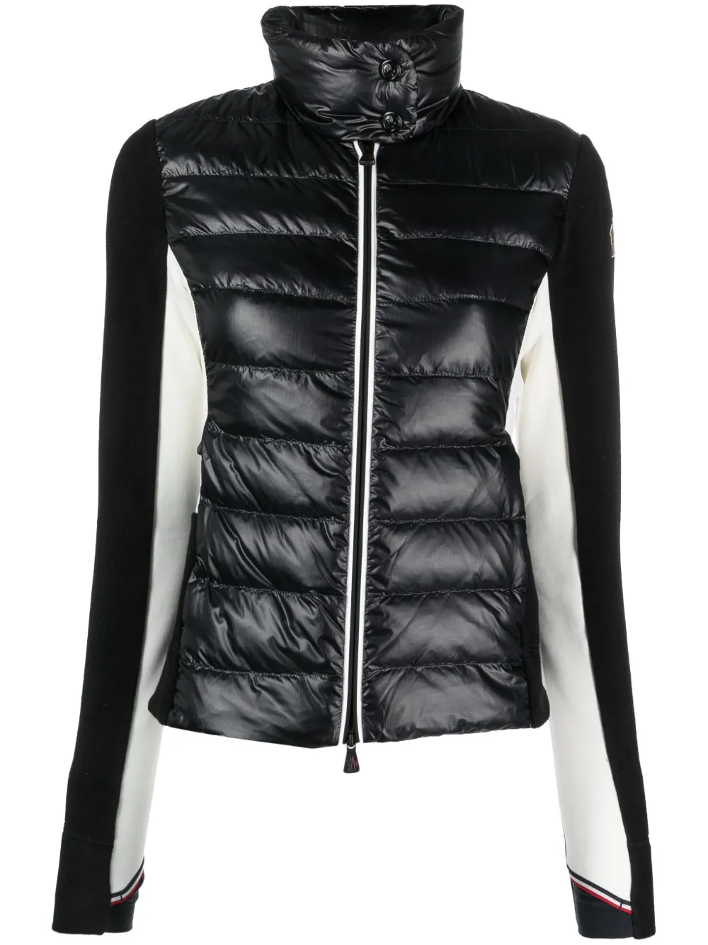 

Пуховик со вставками Moncler Grenoble, черный