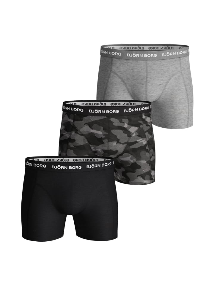 

Боксерские трусы Björn Borg, цвет schwarz/grau