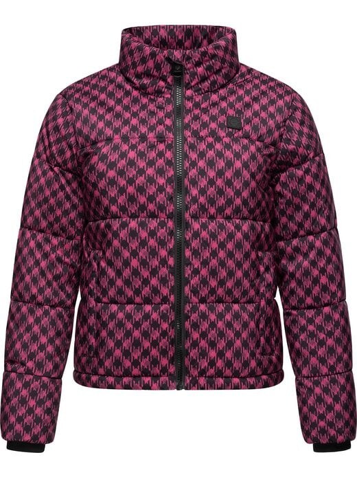 

Зимняя куртка сэра принт Ragwear, фуксия