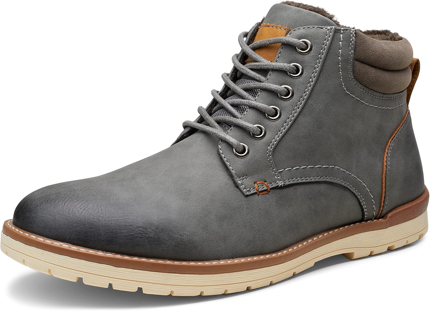 

Мужские ботинки Vostey, походные и повседневные ботинки для мужчин, серый