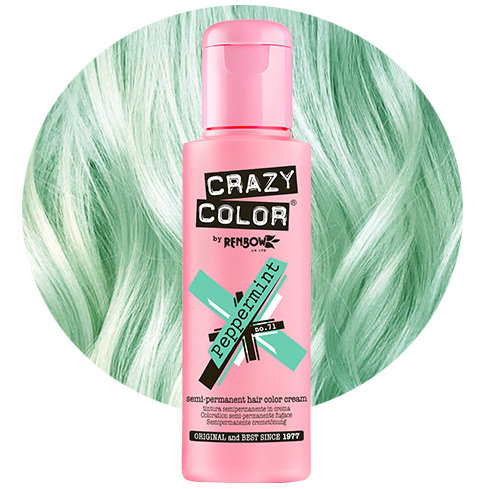 

Крем-краска для волос CRAZY COLOR № 71 - Мята - 100 мл