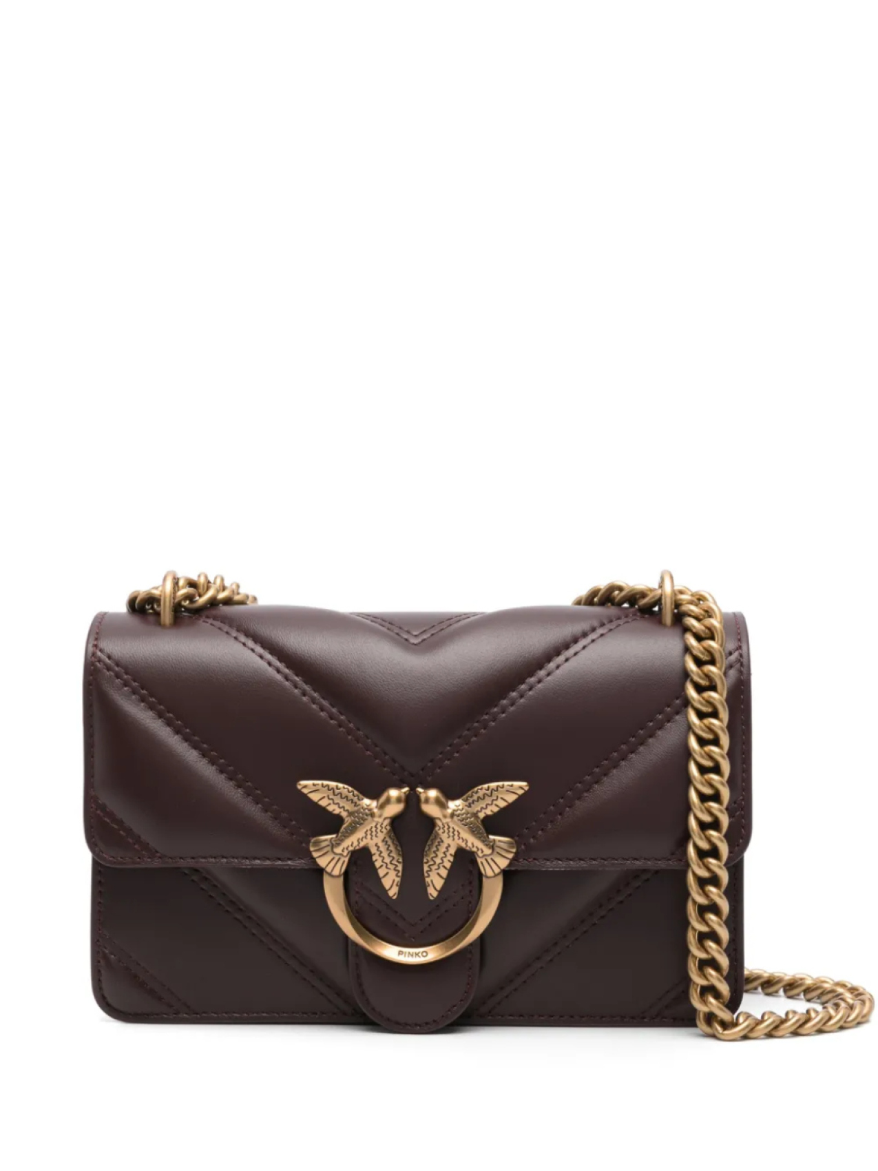 

Сумка через плечо Mini One Love PINKO, красный