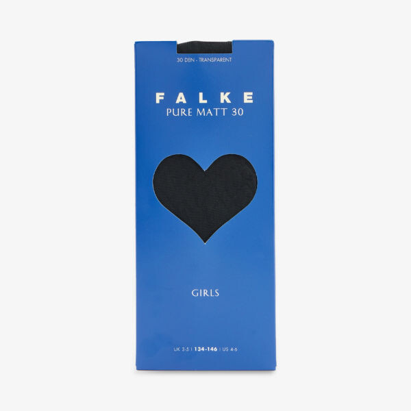 

Колготки из эластичной ткани Pure Matt плотностью 30 ден Falke, черный