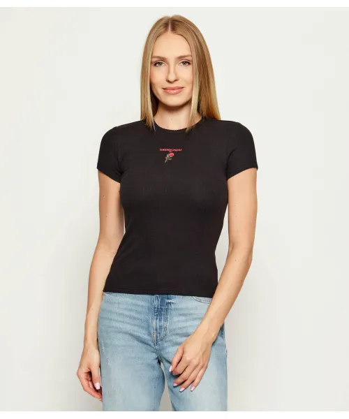 

Блуза Slim fit Tommy Jeans, черный