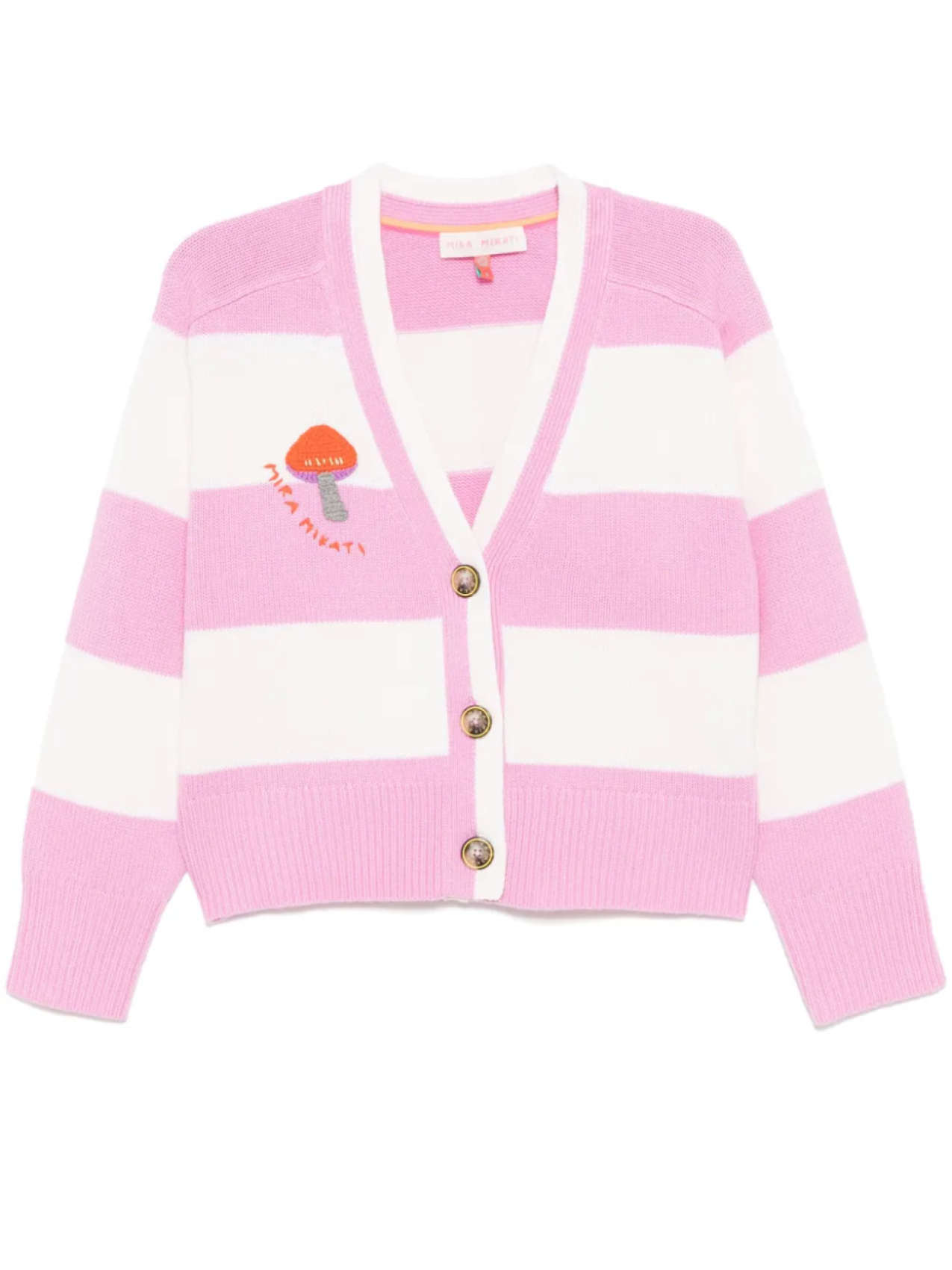 

Кардиган с вышивкой Mira Mikati, розовый