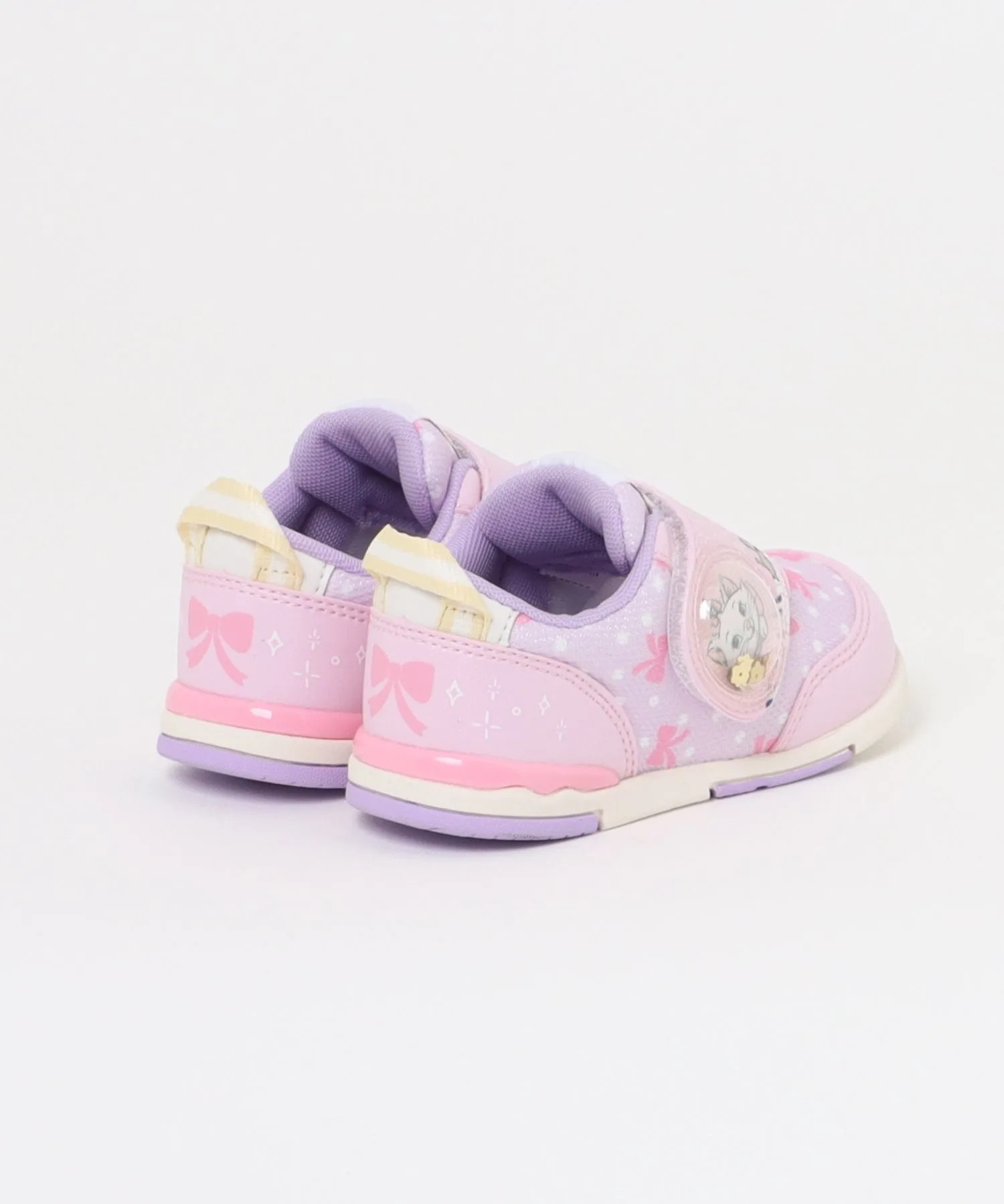 Детские кроссовки Disney Baby с удобной застежкой MoonStar светло-розовые — фото 2
