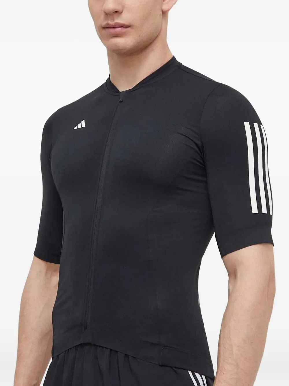 

Футболка на молнии adidas, черный