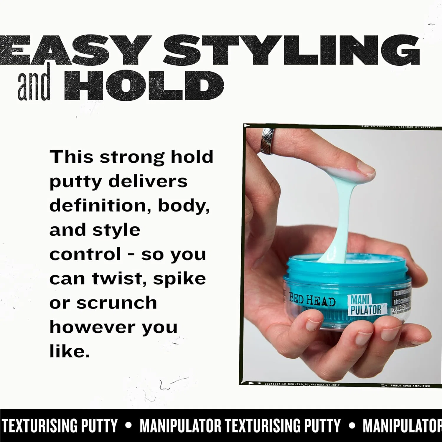 Текстурирующая паста для волос «Manipulator» от Bed Head by TIGI Bed Head — фото 4
