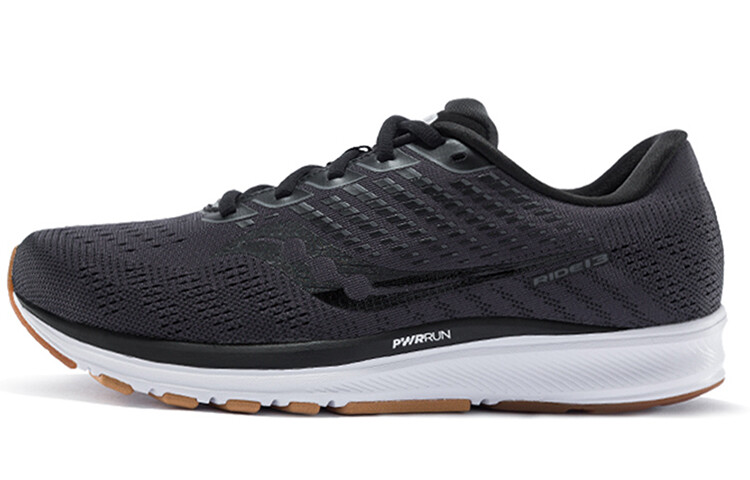

Кроссовки Ride 13 мужские низкие черные/белые Saucony