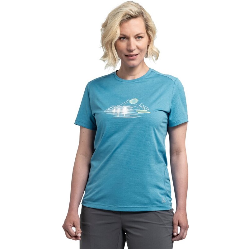 

Shirt circ t shirt sulten l Schöffel, цвет isola blue